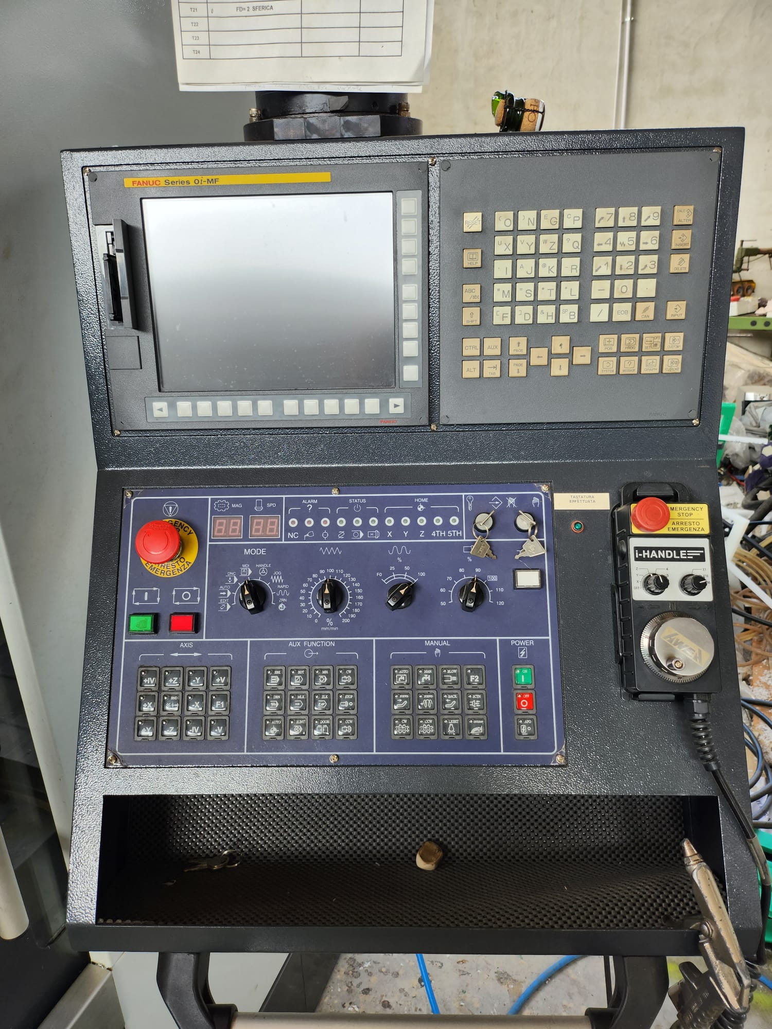 AWEA AF-1000 con 4 asse integrato  2017